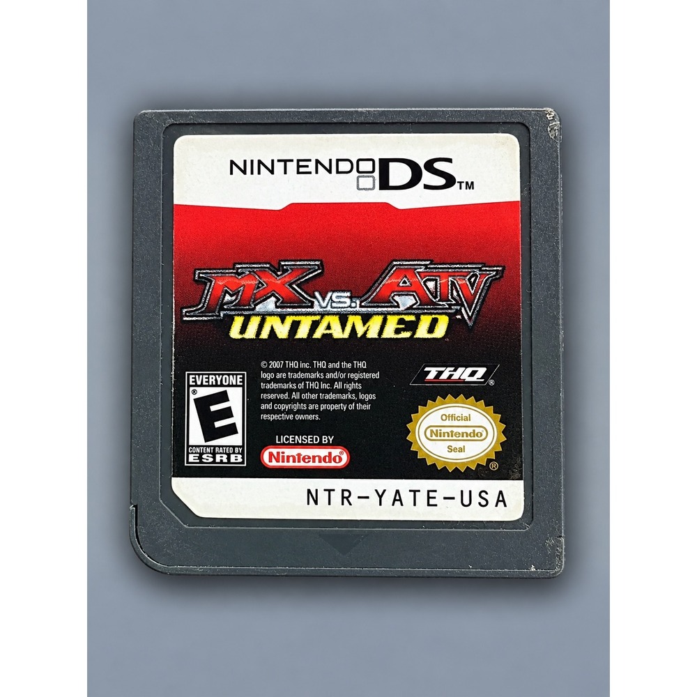 THQ MX vs ATV Untamed Nintendo DS Cartridge Only 2007